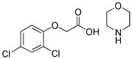 2,4-DICHLOROPHENOXYACETIC ACID MORPHOLINE SALT Struktur