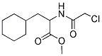 METHYL 2-[(2-CHLOROACETYL)AMINO]-3-CYCLOHEXYLPROPANOATE Struktur