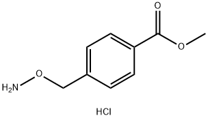 1-[(AMMONIOOXY)METHYL]-4-(METHOXYCARBONYL)BENZENE CHLORIDE Struktur