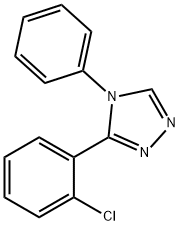 5-(2-CHLOROPHENYL)-1-PHENYL-1,3,4-TRIAZOLE Struktur