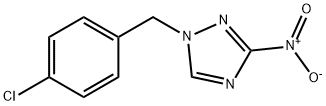 1-(4-CHLORO-BENZYL)-3-NITRO-1H-[1,2,4]TRIAZOLE Struktur