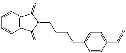 4-[3-(1,3-DIOXO-1,3-DIHYDRO-2H-ISOINDOL-2-YL)PROPOXY]BENZALDEHYDE Struktur