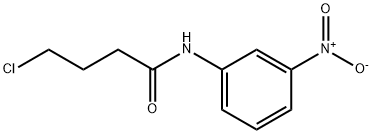 4-CHLORO-N-(3-NITROPHENYL)BUTANAMIDE Struktur