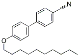 4-CYANO-4'-DECYLOXYBIPHENYL Struktur