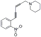 1-[5-(2-NITROPHENYL)PENTA-2,4-DIYNYL]PIPERIDINE Struktur