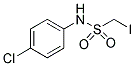 N-(4-CHLOROPHENYL)(IODO)METHANESULFONAMIDE Struktur