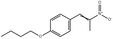 4'-BUTOXY-BETA-METHYL-BETA-NITROSTYRENE Struktur