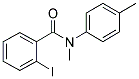 2-IODO-N-METHYL-N-P-TOLYLBENZAMIDE Struktur