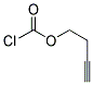 3-BUTYN-1-YL CHLOROFORMATE Struktur