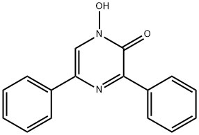 1-HYDROXY-3,5-DIPHENYL-2(1H)-PYRAZINONE Struktur