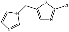 2-CHLORO-5-(1H-IMIDAZOL-1-YLMETHYL)-1,3-THIAZOLE Struktur