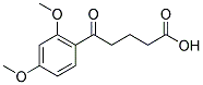 5-(2,4-DIMETHOXYPHENYL)-5-OXOVALERIC ACID Struktur