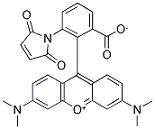 TETRAMETHYLRHODAMINE-6-MALEIMIDE Struktur