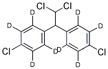 1,1-DICHLORO-2,2-BIS(4-CHLOROPHENYL-D4)ETHANE Struktur