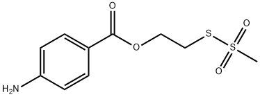 BENZOCAINE METHANETHIOSULFONATE, 212207-24-4, 結(jié)構(gòu)式