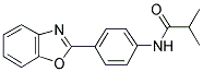 N-[4-(1,3-BENZOXAZOL-2-YL)PHENYL]-2-METHYLPROPANAMIDE Struktur