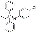 [(4-CHLOROPHENYL)IMINO](ETHYL)DIPHENYLPHOSPHORANE Struktur