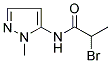 2-BROMO-N-(1-METHYL-1H-PYRAZOL-5-YL)PROPANAMIDE Struktur