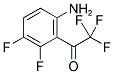 1-(6-AMINO-2,3-DIFLUORO-PHENYL)-2,2,2-TRIFLUORO-ETHANONE Struktur