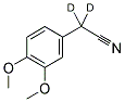 3,4-DIMETHOXYPHENYLACETONITRILE-2,2-D2 Struktur