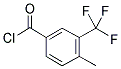 4-METHYL-3-(TRIFLUOROMETHYL)BENZOYL CHLORIDE Struktur