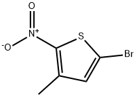 5-BROMO-3-METHYL-2-NITROTHIOPHENE Struktur