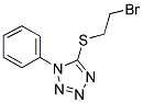 5-[(2-BROMOETHYL)SULFANYL]-1-PHENYL-1H-TETRAAZOLE Struktur