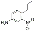 3-NITRO-4-PROPYLANILINE Struktur