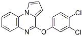 3,4-DICHLOROPHENYL PYRROLO[1,2-A]QUINOXALIN-4-YL ETHER Struktur