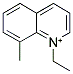 1-ETHYL-8-METHYLQUINOLINIUM Struktur