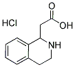 1,2,3,4-TETRAHYDROISOQUINOLIN-1-YLACETIC ACID HYDROCHLORIDE Struktur