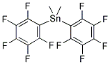 BIS(PENTAFLUOROPHENYL)DIMETHYLTIN Struktur