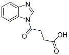 4-BENZOIMIDAZOL-1-YL-4-OXO-BUTYRIC ACID Struktur