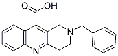 2-BENZYL-1,2,3,4-TETRAHYDRO-BENZO[B][1,6]NAPHTHYRIDINE-10-CARBOXYLIC ACID Struktur