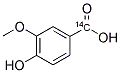 4-HYDROXY-3-METHOXYBENZOIC ACID, [1-14C] Struktur