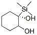 1-(TRIMETHYLSILYL)-1,2-CYCLOHEXANEDIOL Struktur