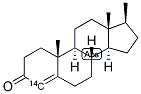 [4-14C]TESTOSTERONE Struktur