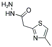 2-(4-METHYL-1,3-THIAZOL-2-YL)ACETOHYDRAZIDE Struktur