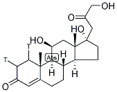 HYDROCORTISONE, [1,2-3H] Struktur