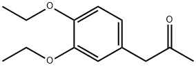 3,4-DIETHOXYPHENYLACETONE Struktur