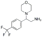 2-MORPHOLIN-4-YL-2-[4-(TRIFLUOROMETHYL)PHENYL]ETHYLAMINE Struktur