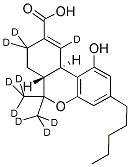 DL-11-NOR-9-CARBOXY-DELTA-9-THC (D9) Struktur