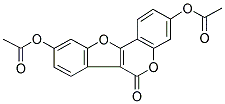 COUMESTROL DIACETATE Struktur