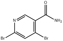 4,6-DIBROMONICOTINAMIDE Struktur