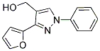 [3-(2-FURYL)-1-PHENYL-1H-PYRAZOL-4-YL]METHANOL Struktur