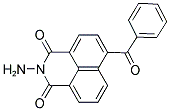 2-AMINO-6-BENZOYL-BENZO[DE]ISOQUINOLINE-1,3-DIONE Struktur