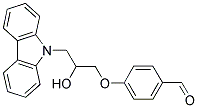 4-[3-(9H-CARBAZOL-9-YL)-2-HYDROXYPROPOXY]BENZALDEHYDE Struktur