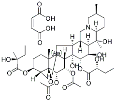 PROTOVERATRINE MALEATE Struktur