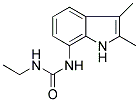 N-(2,3-DIMETHYL-(1H)-INDOL-7-YL)-N'-ETHYLUREA Struktur