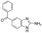 (2-AMINO-1H-BENZIMIDAZOL-5-YL)(PHENYL)METHANONE Struktur